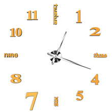Load image into Gallery viewer, New Watch Wall Clocks Clock 3D Diy Acrylic