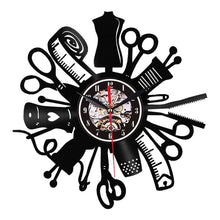 Load image into Gallery viewer, 2019 Creative Pattern  Silent Antique Rubber Wall Clock