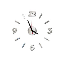 Load image into Gallery viewer, 3D Roman Numbers Acrylic Mirror Wall Clock