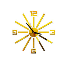 Load image into Gallery viewer, 3D Decorative Mirror Wall Clock