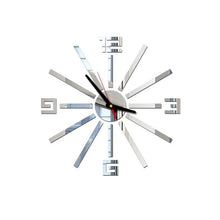 Load image into Gallery viewer, 3D Decorative Mirror Wall Clock