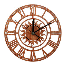 Load image into Gallery viewer, Vintage Style Silent Antique Wood Wall Clock