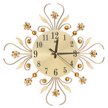 Load image into Gallery viewer, 3D Wall Clock Diamonds Silent Dazzling Clock